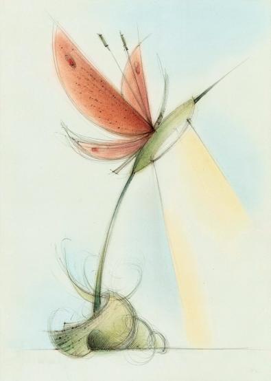 Lampe papillon - Bertrand Beaufour