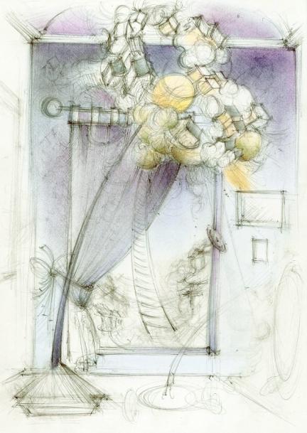 Lampe village - Bertrand Beaufour