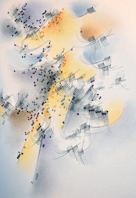 Paysage abstrait - Bertrand Beaufour