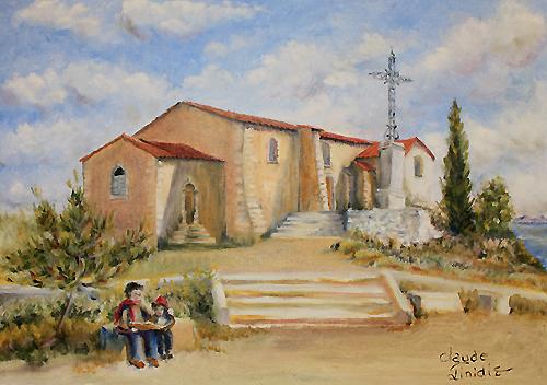 Lecture en plein air - Claude Martin