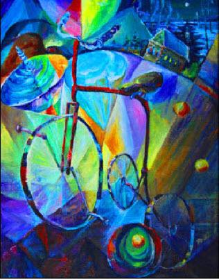 Abstraction. The childhood. - Victor Peled