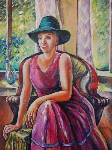 Portrait of Tali - Victor Peled