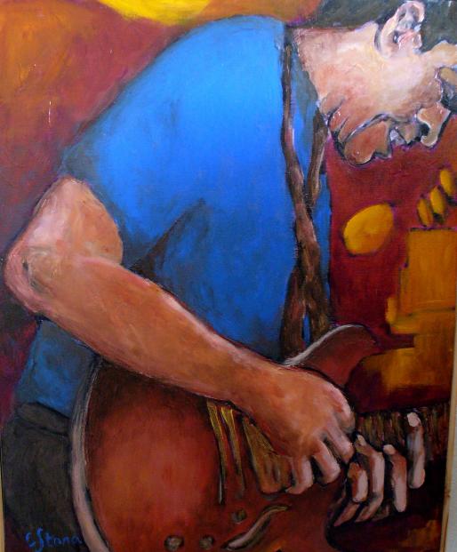 Le guitariste - Catherine Stona