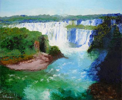 Les chûtes d'Iguaçu - Denise