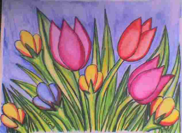 Le printemps - Stephane Cuny - Cliquer pour afficher en grand