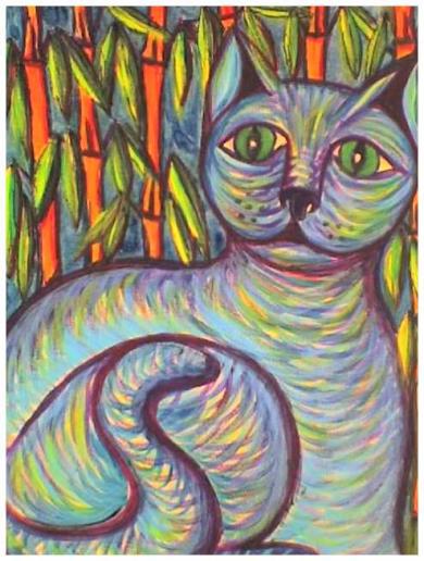 Le chat aux bambous - Stephane Cuny