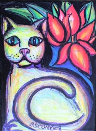Chat inquiet - Stephane Cuny