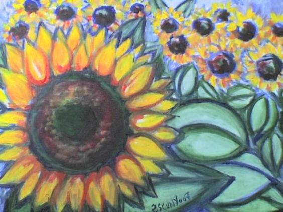 Il campo di girasoli - Stephane Cuny