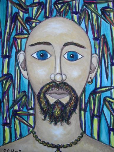 Stefaan et les bambous bleus - Stephane Cuny