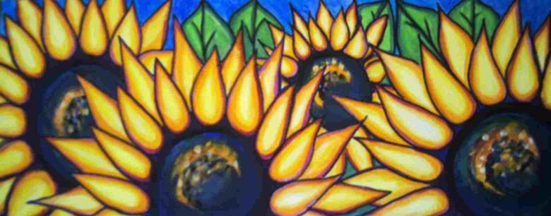 Les tournesols VII - Stephane Cuny - Cliquer pour afficher en grand
