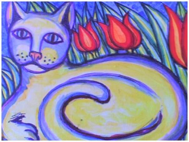 Zwei Katzen 2/2 - Stephane Cuny - Click to enlarge