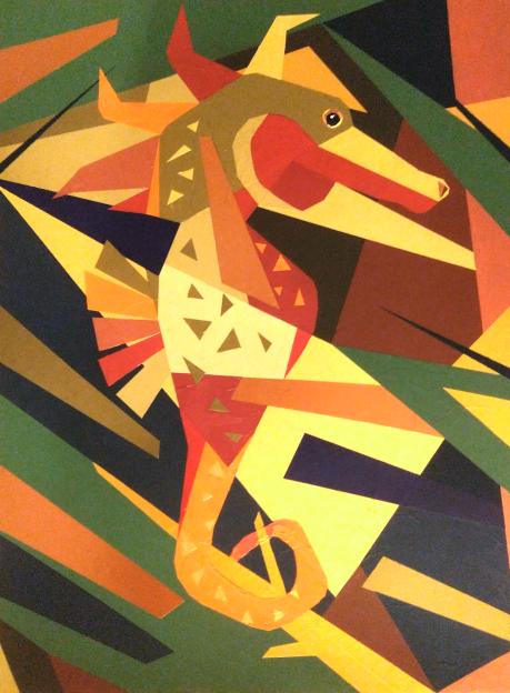 Hippocampe et sa partie de cache-cache - Frédéric Pasquier