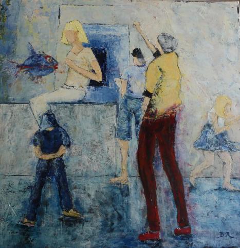 Les vacanciers - Bernadette Riaux