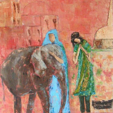 Le petit éléphant - Bernadette Riaux