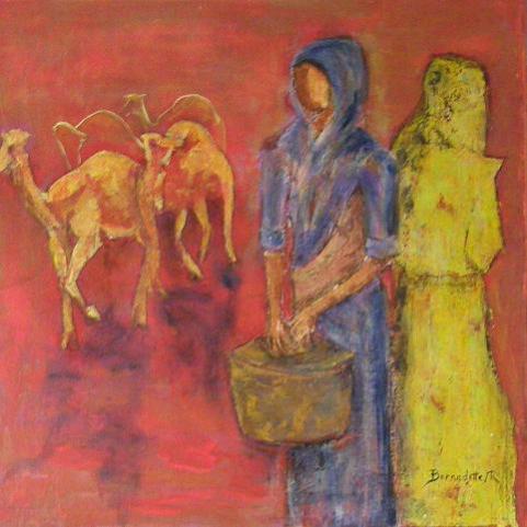 Aux portes du desert - Bernadette Riaux