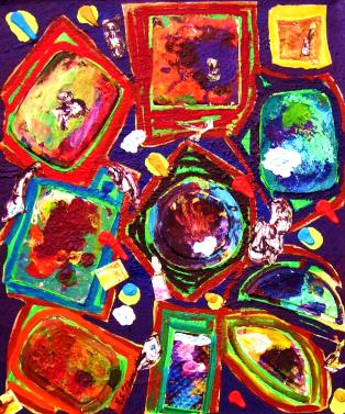 La fleur plastique (collection particulière) - Christian Saint Marc