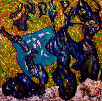 Avènement de l'improbable (collection particulière - Christian Saint Marc