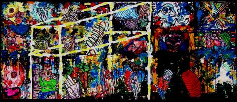 Graffiti (collection particulière) - Christian Saint Marc