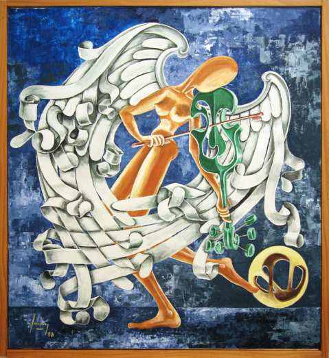 Ange au violon - Georges Sommer