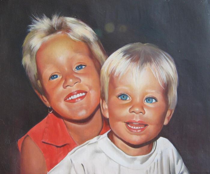 Children - Kiril Bozhkov - Click to enlarge