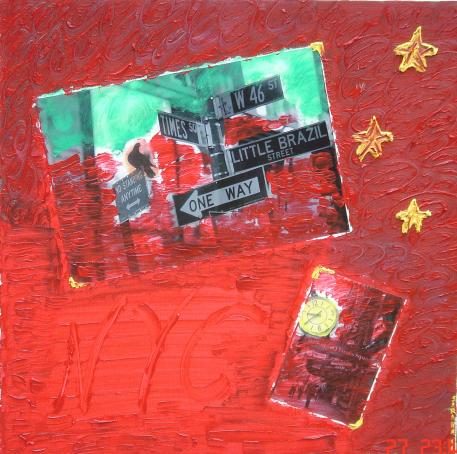 Finding Your Way In Times Square - Sarah Roffey