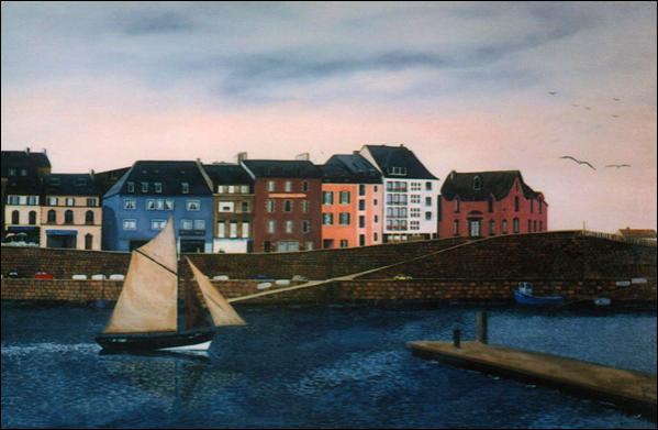Douarnenez, fin de saison - Elisabeth Trezeguet-Mutti - Cliquer pour afficher en grand