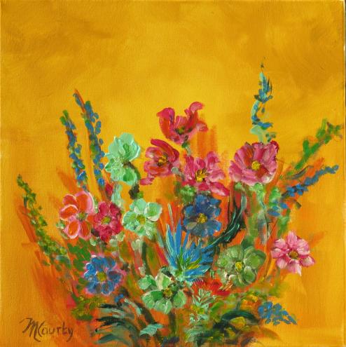 bouquet champetre - Myriam Courty