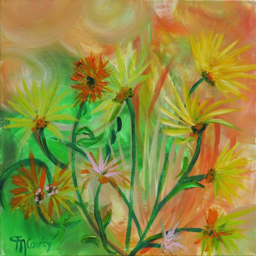 fleurs de garrigues - Myriam Courty
