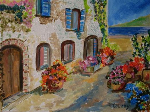 village cote d'azur - Myriam Courty