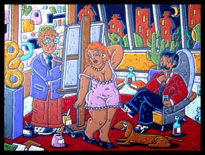 artiste et modèle1 - Eric Saboureau
