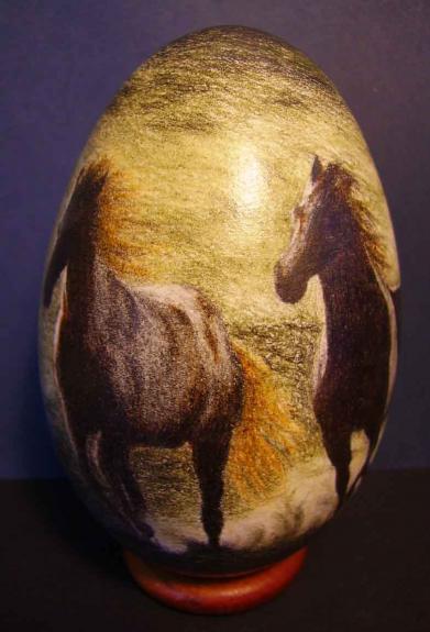 3 CHEVAUX AU GALOP - Lawrence Wiland