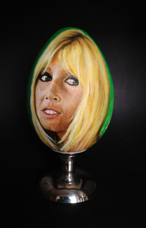 Portrait de Brigitte Bardot - Lawrence Wiland