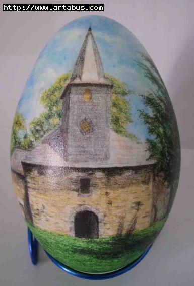 CHAPELLE NOTRE DAME DE LA GRANDE TOUCHE A GUILLERS - Lawrence Wiland
