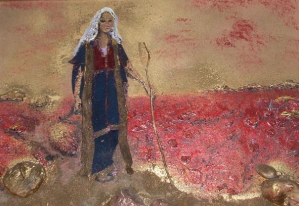 Lady in the desert - Adriana Poasca - Cliquer pour afficher en grand