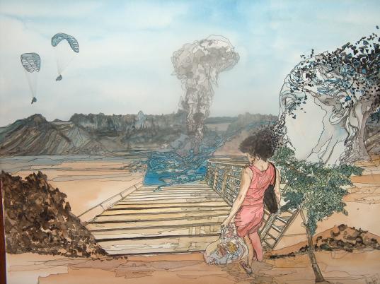 ELISA JONES ET LA BOMBE NUCLEAIRE - Jean-Luc Flines
