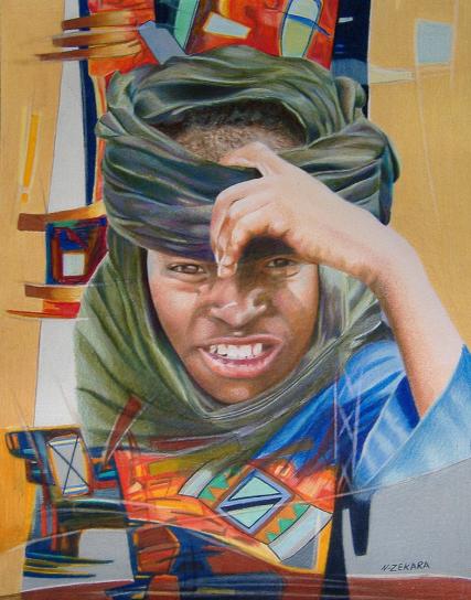 Jeune Touareg - Noureddine ZEKARA
