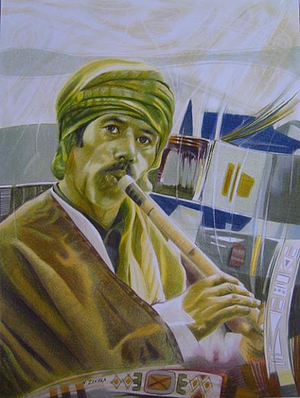 Le joueur de flute - Noureddine ZEKARA