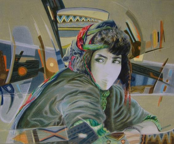 Jeune fille d'Ouled Naïl - Noureddine ZEKARA