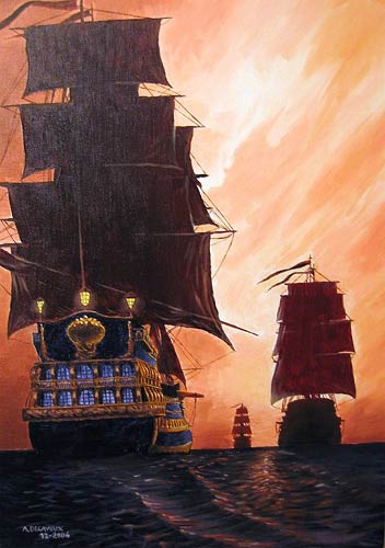 Les galions de l'Armada - Alain Decayeux