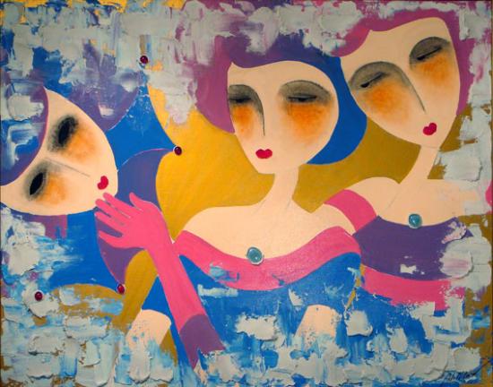 Le masque - Marjorie Bernard de la Croix