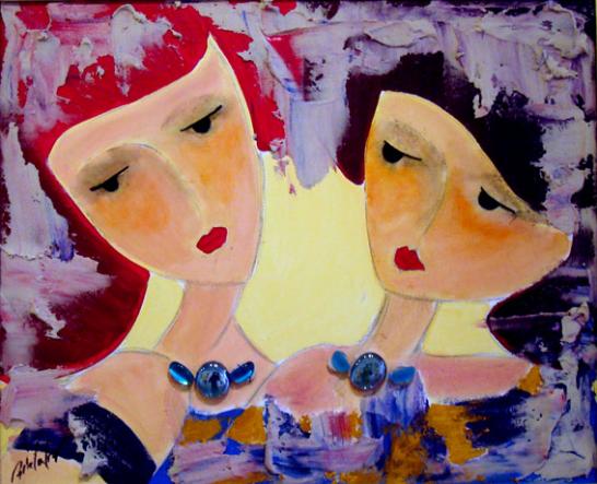Twins II - Marjorie Bernard de la Croix