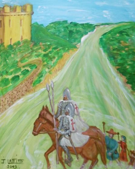A A A A A A A A Les Templiers d'Abet - Jacky Laffitte