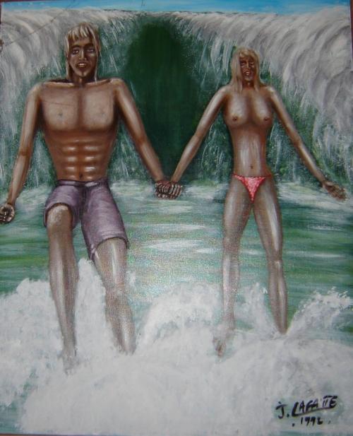 Atlantique 1990:la jeune vague - Jacky Laffitte
