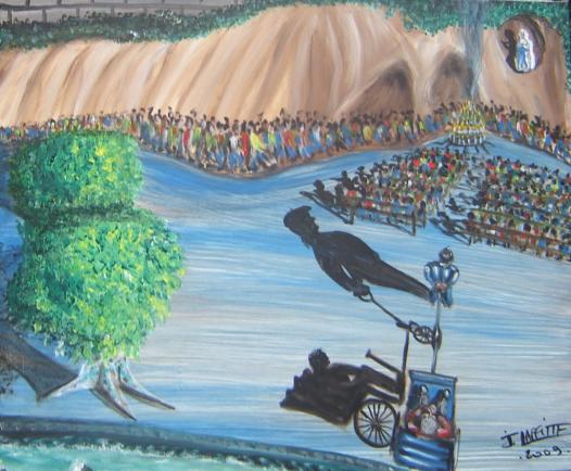 Brancardier à Lourdes - Jacky Laffitte