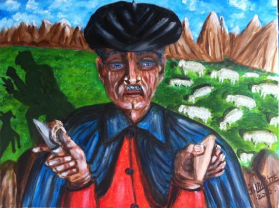 Le casse croute du berger - Jacky Laffitte