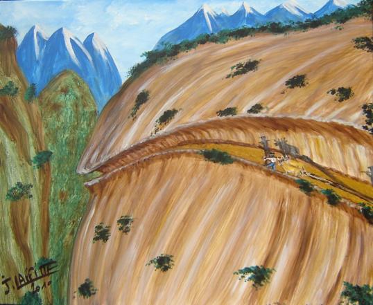 Chemin de la Mâture:descente - Jacky Laffitte