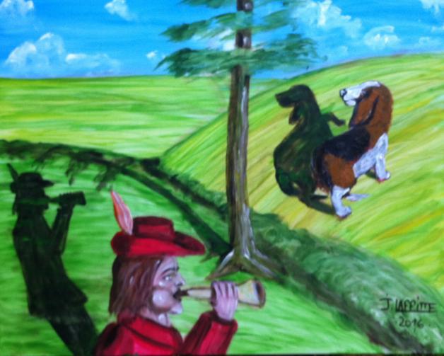 Le  chien - Jacky Laffitte - Click to enlarge