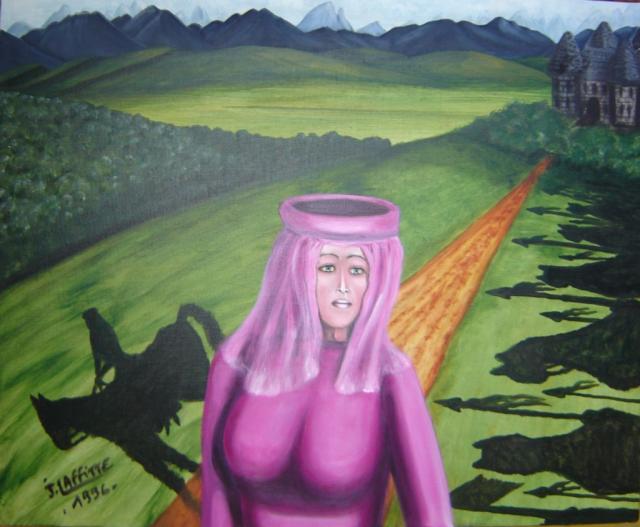 Corisande passe en revue l'armée d'Henri IV - Jacky Laffitte - Click to enlarge