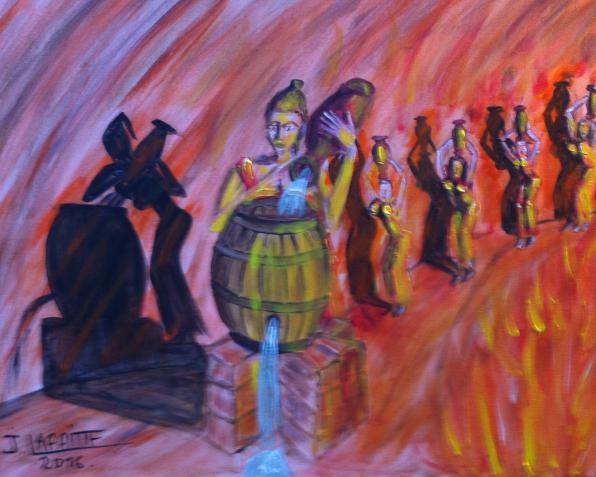 Le  tonneau des  Danaides - Jacky Laffitte - Click to enlarge