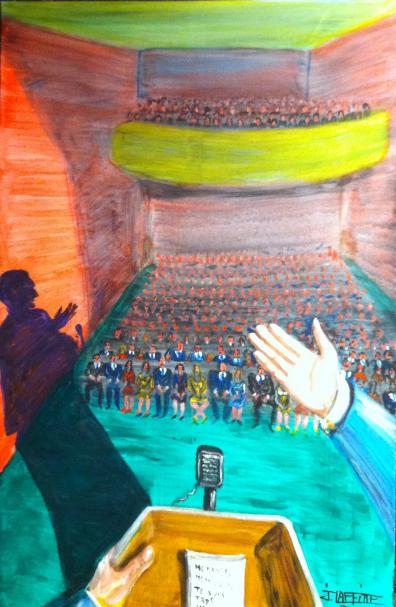 Le discours - Jacky Laffitte